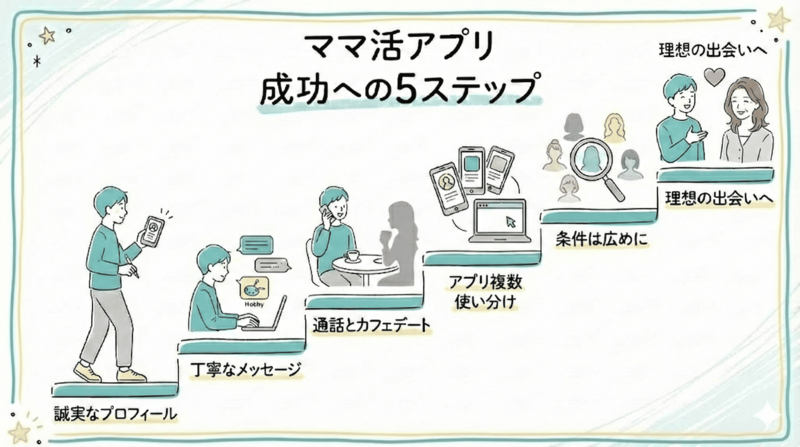 ママ活アプリで成功するための具体的なコツ