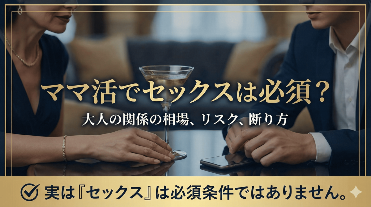 ママ活でセックスは必須？