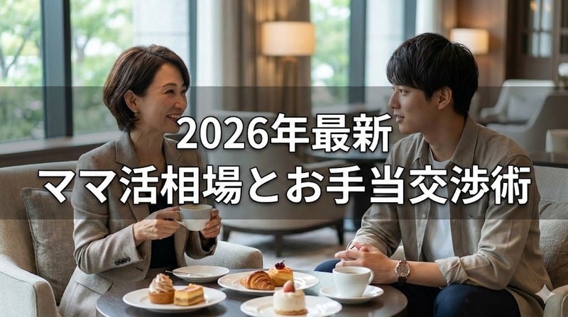 ママ活の相場はいくら？年齢・デート内容別の「お手当」目安と交渉術