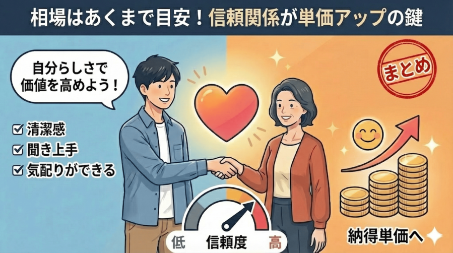 ママ活の相場と単価アップのポイントまとめ